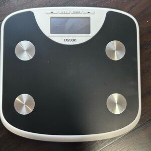 Taylor Black and Silver Digital Scale